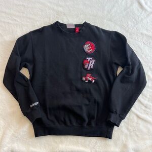 Mitchell & Ness Toronto Raptors black crewneck sweatshirt L